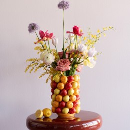 Vaas obst 33cm Kare Design