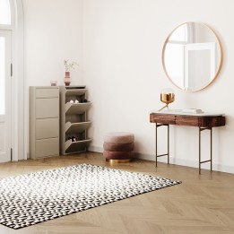 Schoenenkast Caruso creme 3+1 laden Kare Design