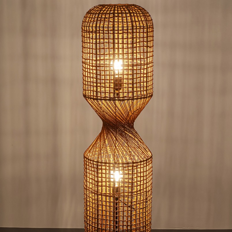 Rotan vloerlamp - Aloha - Kare Design