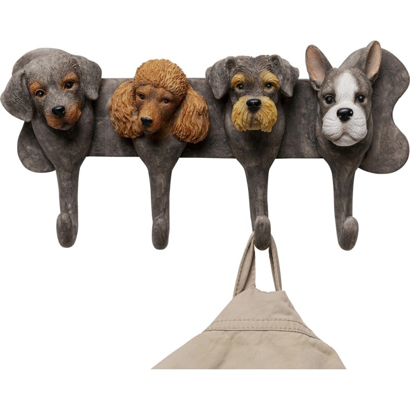 Garderobe murale Dog Family 31cm