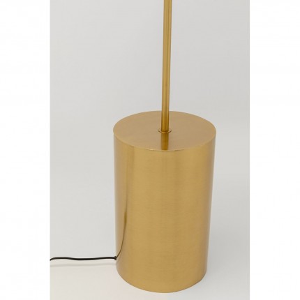 Vloerlamp Loungy goud Kare Design