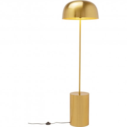 Vloerlamp Loungy goud Kare Design