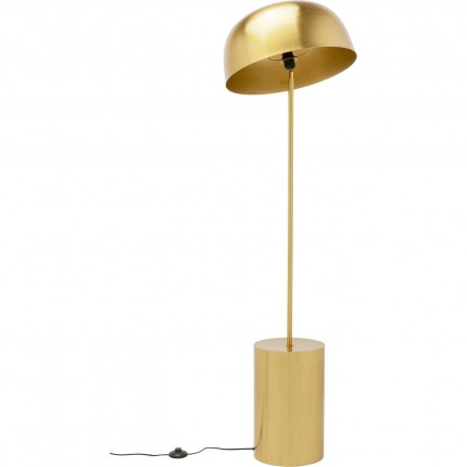 Vloerlamp Loungy goud Kare Design