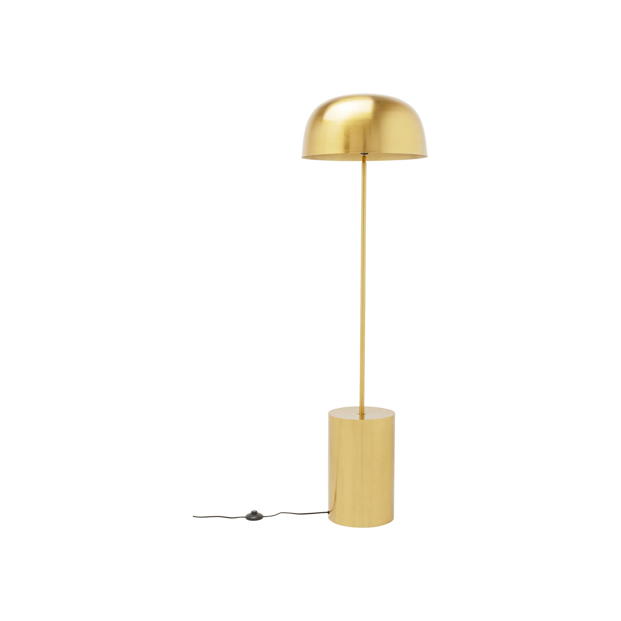 Lampadaire Loungy doré 160cm