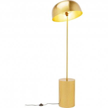 Vloerlamp Loungy goud Kare Design