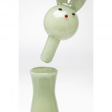 Vase Toja bunny 41cm green Kare Design