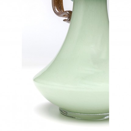 Vaas Sina 25cm groen met handgreep Kare Design