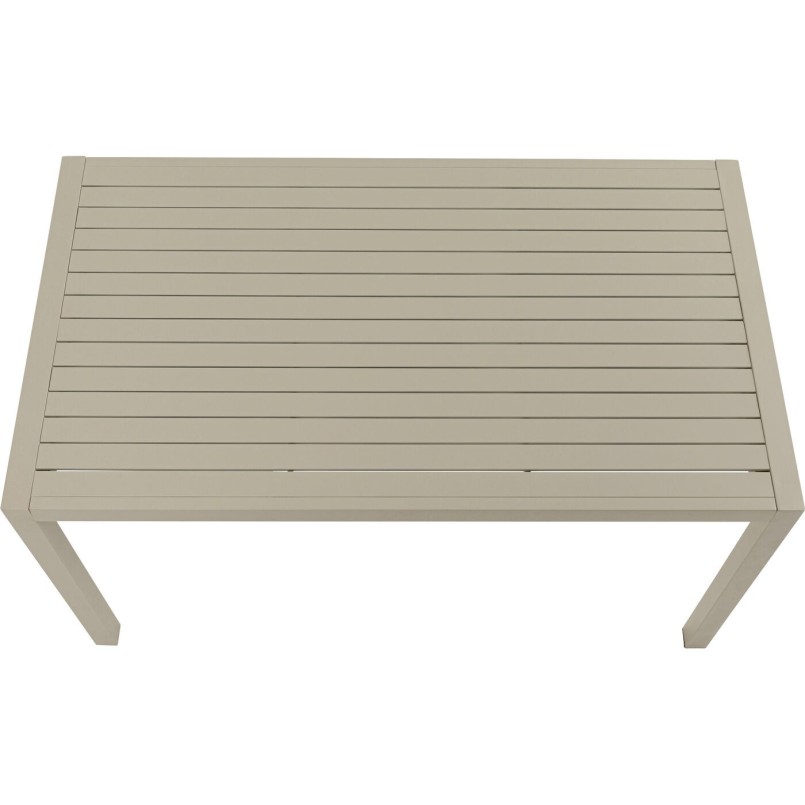 Table Madagascar gris 80x140cm