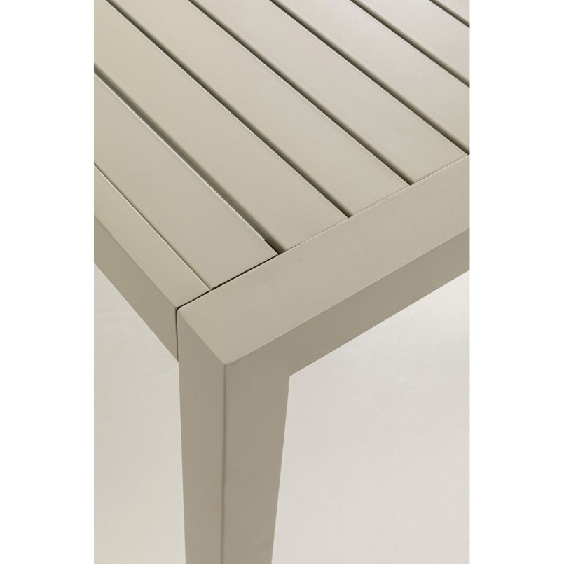 Table Madagascar gris 80x140cm
