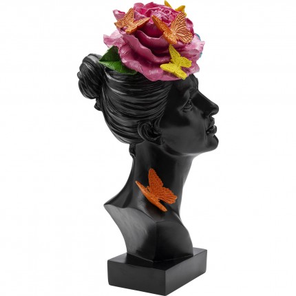 Woonaccessoires zwarte vrouw vlinders Kare Design