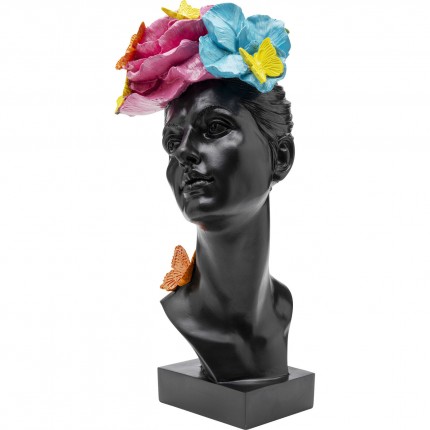 Woonaccessoires zwarte vrouw vlinders Kare Design