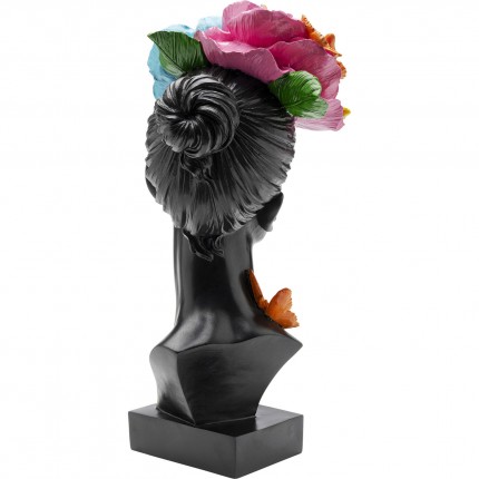 Woonaccessoires zwarte vrouw vlinders Kare Design
