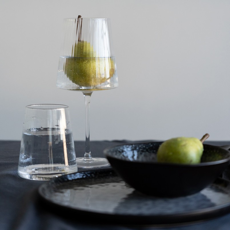 Waterglazen set van 4 - Riffle - Kare Design