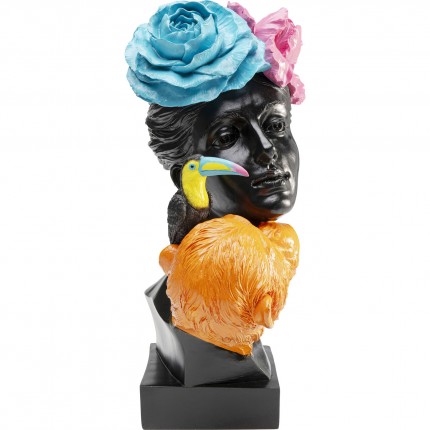 Woonaccessoires zwarte vrouw jungle Kare Design