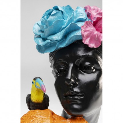 Woonaccessoires zwarte vrouw jungle Kare Design