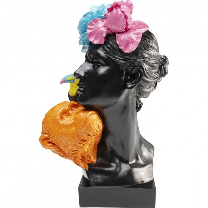 Woonaccessoires zwarte vrouw jungle Kare Design