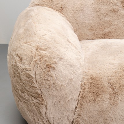 Fauteuil Mika 115cm creme Kare Design