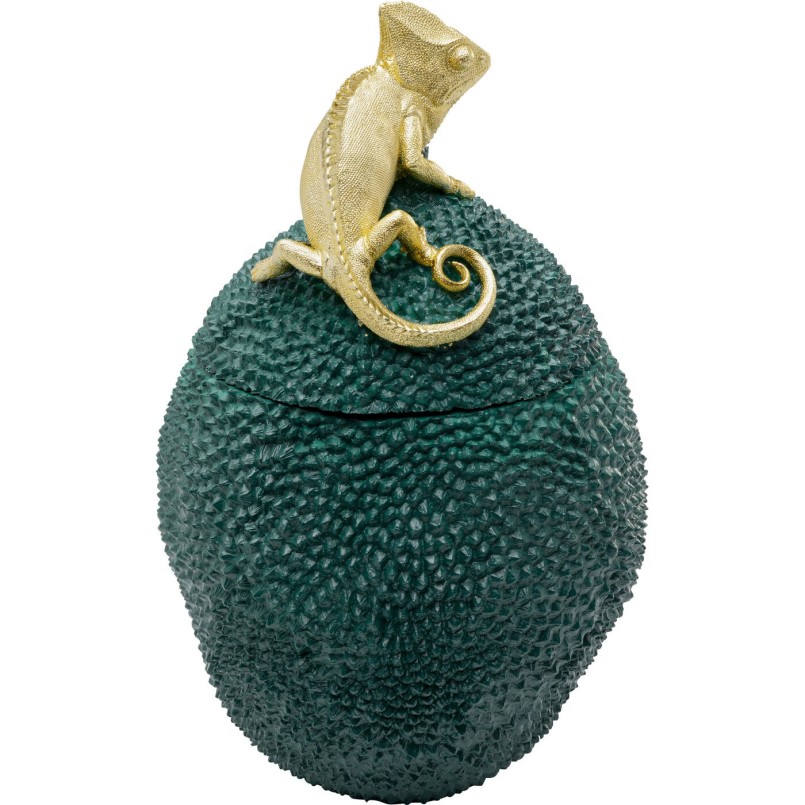 Boîte décorative Jackfruit Chameleon 41cm