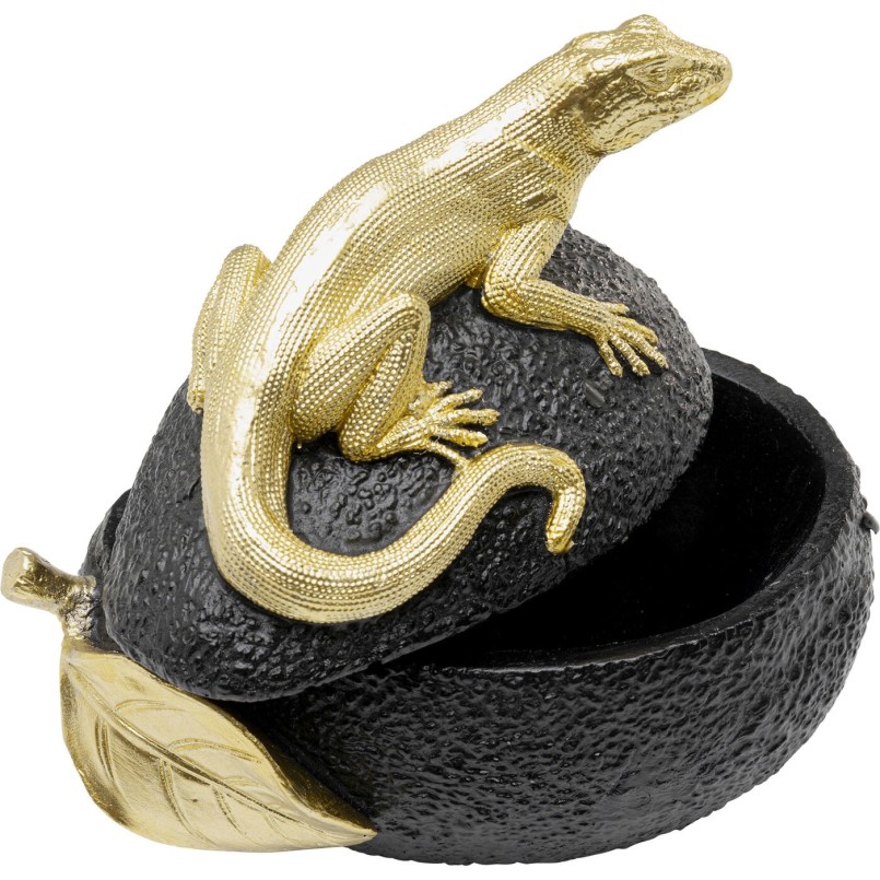 Boîte décorative Avocado Lizard 15cm