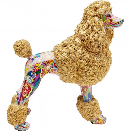 Woonaccessoires goud poedel graffiti Kare Design