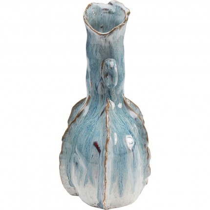 Vase Mina handle blue Kare Design