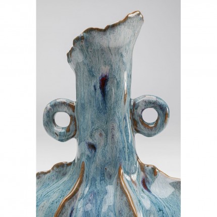Vase Mina handle blue Kare Design