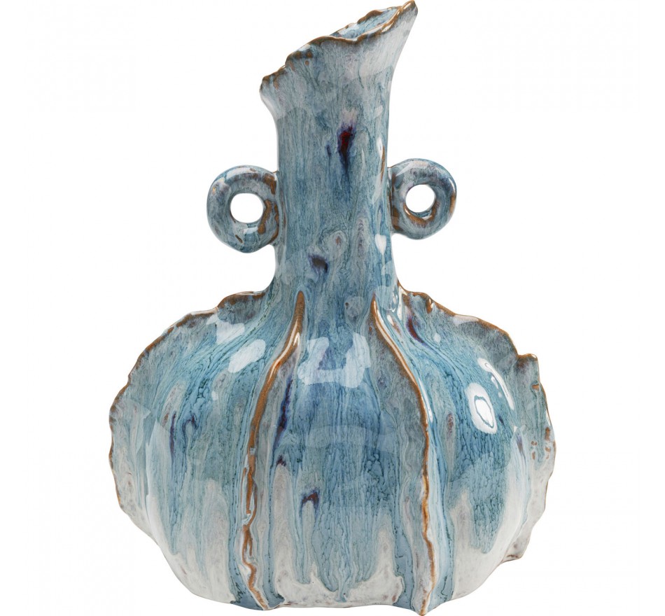 Vase Mina handle blue Kare Design Vase Mina handle blue Kare Design