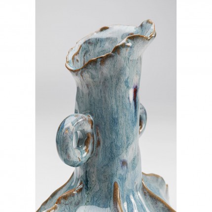 Vase Mina handle blue Kare Design