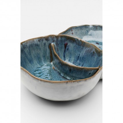 Serveerschaal Mina Dip blauw Kare Design