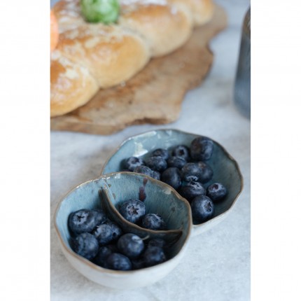 Serveerschaal Mina Dip blauw Kare Design