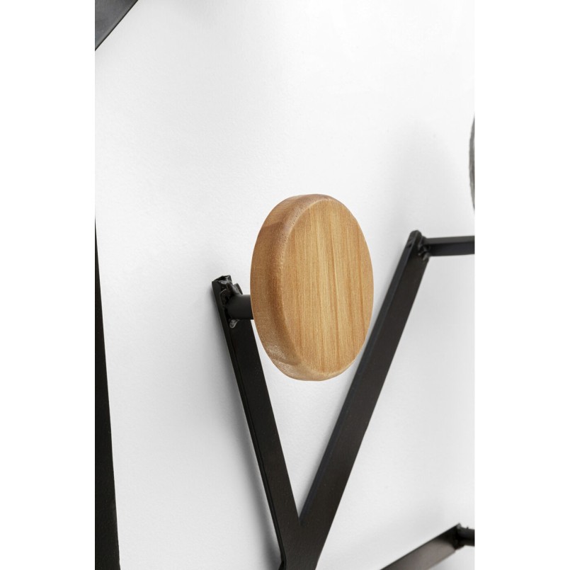 Garderobe murale Bubble Tree Metallic 112cm
