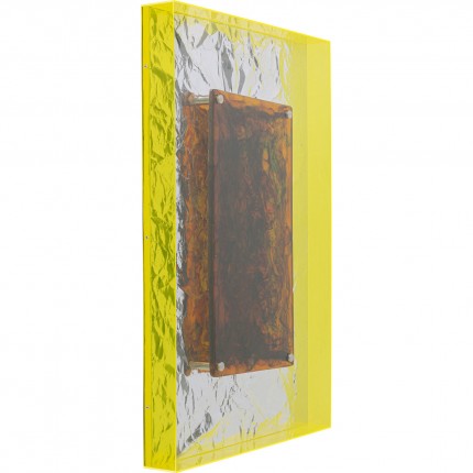 Canvas Picture Crumple 60x90cm red Kare Design