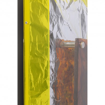 Canvas Picture Crumple 60x90cm red Kare Design