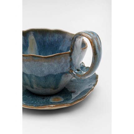 Kopjes Mina (6/set) blauw Kare Design
