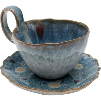 Kopjes Mina (6/set) blauw Kare Design