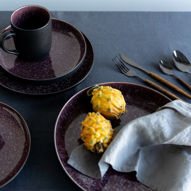 Plate Alissa Ø27cm (4/set) Kare Design
