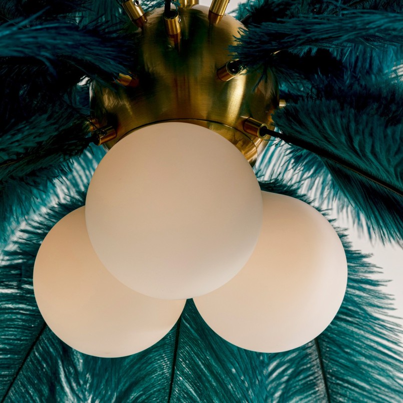 Hanglamp veren groen Kare Design