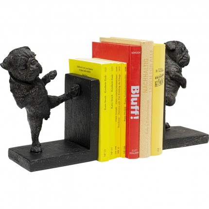 Bookend black dogs (2/Set) Kare Design