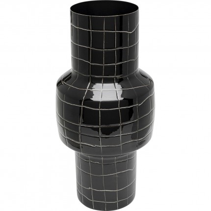 Vaas Mesh zwart 33cm Kare Design