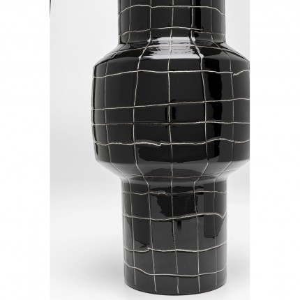 Vaas Mesh zwart 33cm Kare Design