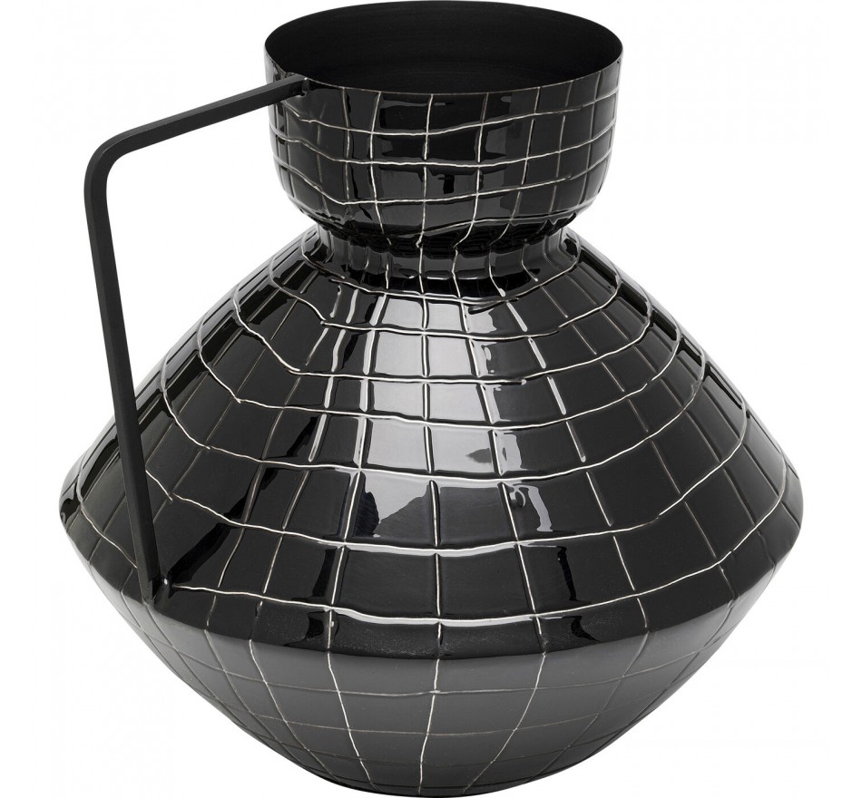 Vaas Mesh zwart 29cm Kare Design Vaas Mesh zwart 29cm Kare Design