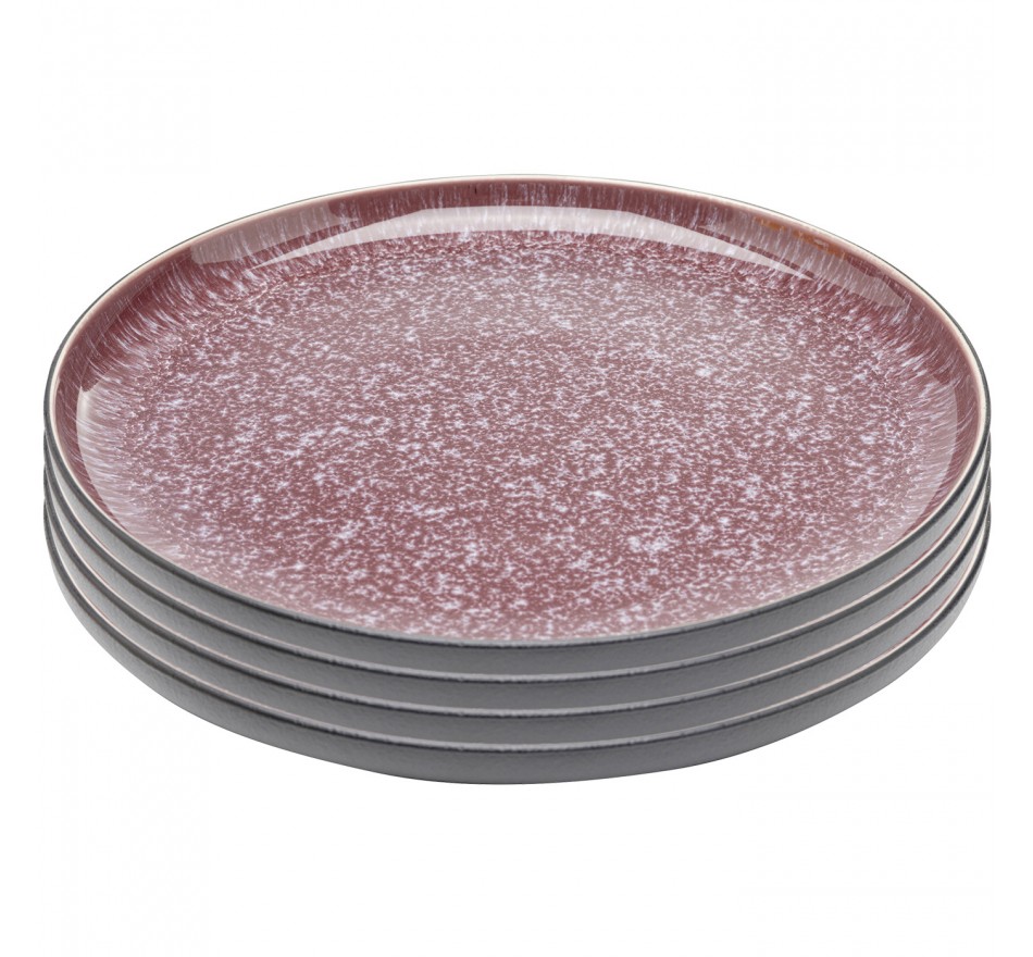 Plate Alissa Ø27cm (4/set) Kare Design Plate Alissa Ø27cm (4/set) Kare Design
