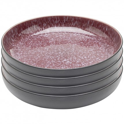 Plate Deep Alissa Ø23cm (4/set) Kare Design Plate Deep Alissa Ø23cm (4/set) Kare Design