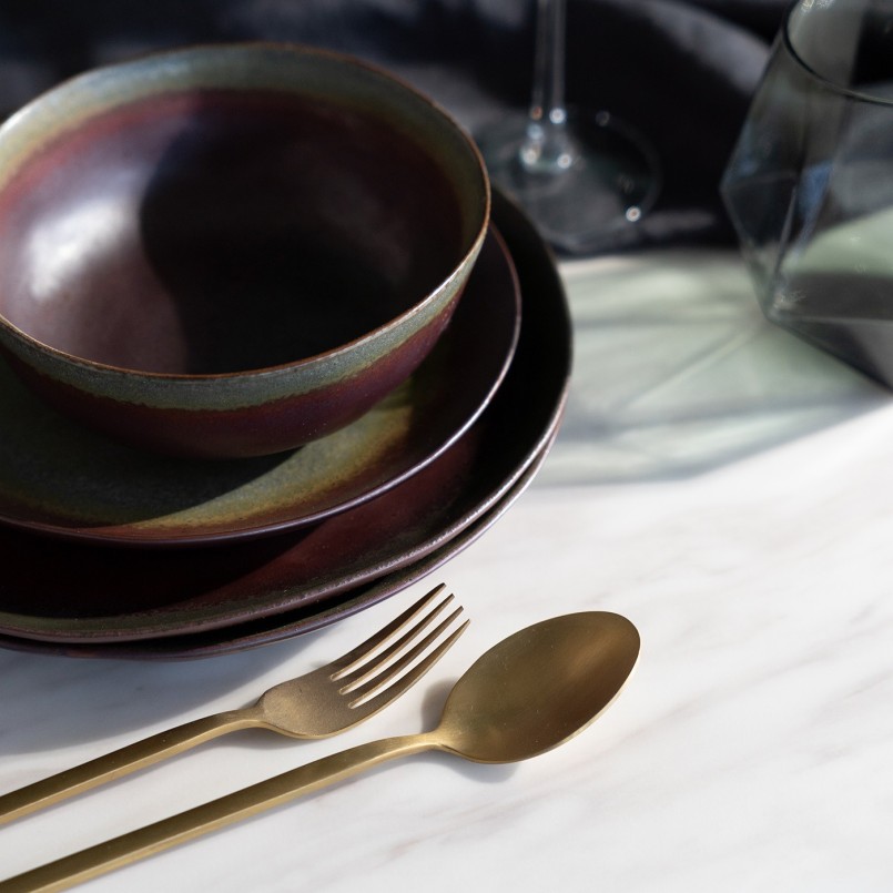 Earthenware plates set of 6 - Hermosa - Kare Design