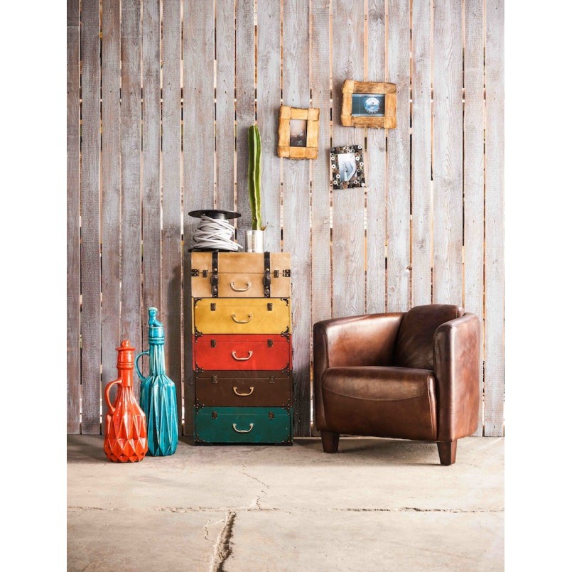 Fauteuil Semi Cigar Lounge Kare Design