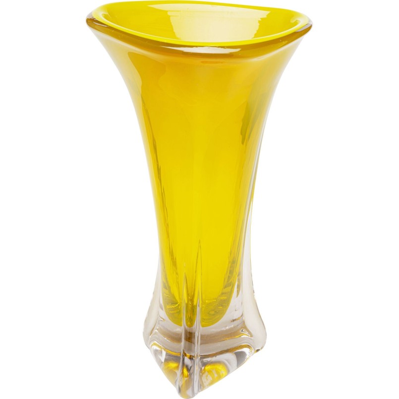 Vase Salut jaune 43cm