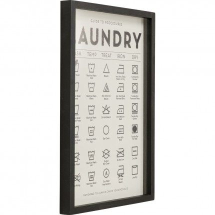 Schilderij Laundry 41x61cm Kare Design