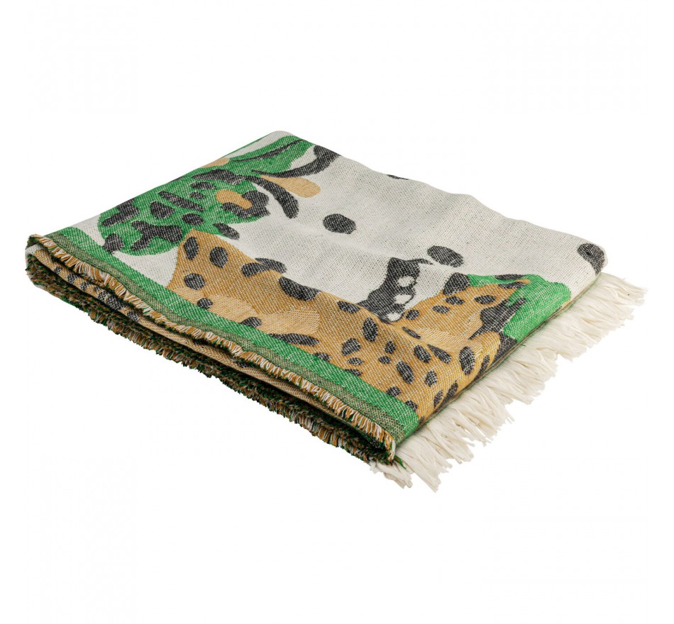 Dekken jungle luipaard 170x130cm Kare Design Dekken jungle luipaard 170x130cm Kare Design