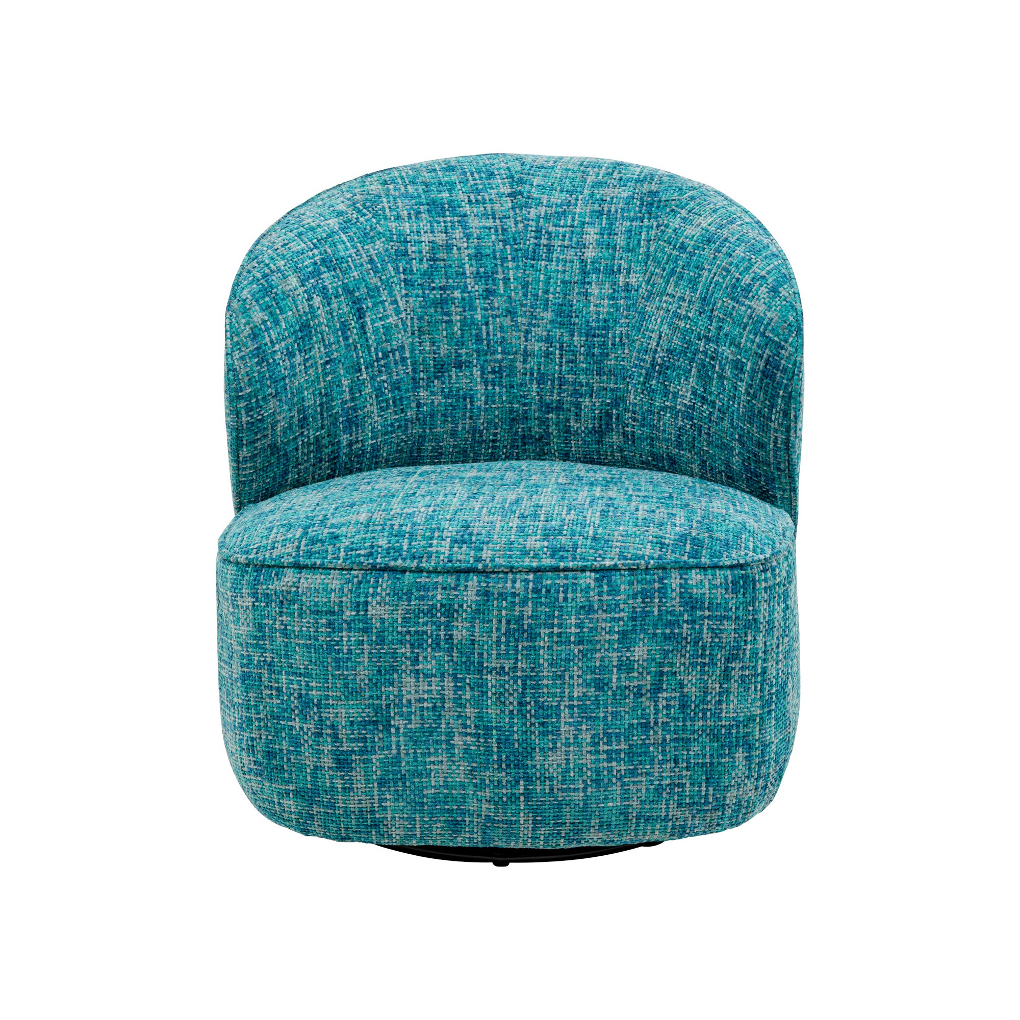 Swivel Armchair Ellie light blue Kare Design