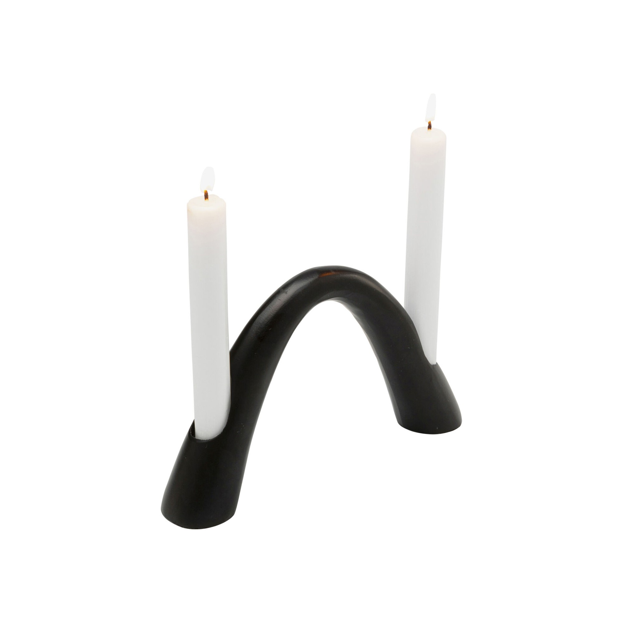 Chandelier Bow Duo noir 13cm